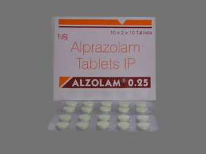 Alprazolam 0.25 mg